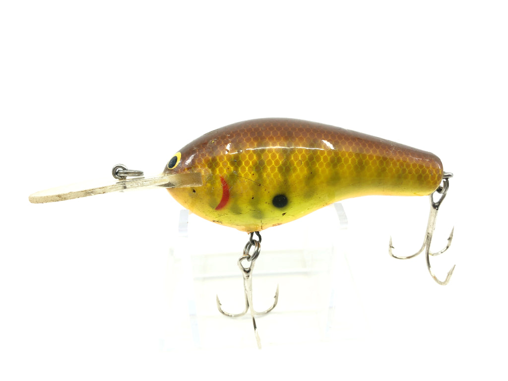 Bagley Diving B3 DB3-DC9 Dark Crayfish on Chartreuse Color