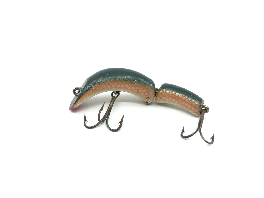 Kautzky Lazy Ike Flex Ike Lure Perch Color Wooden Lure