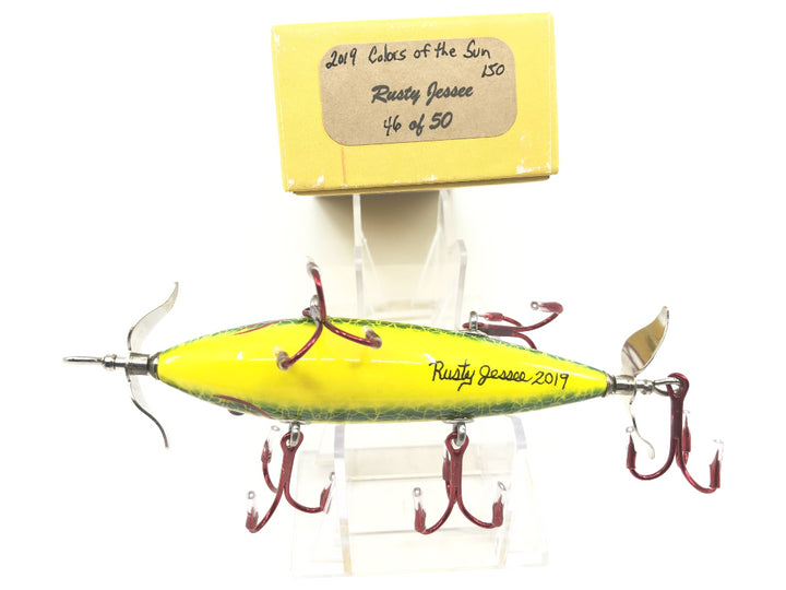 Rusty Jessee Killer Baits Model 150 Minnow in Colors of the Sun 2019