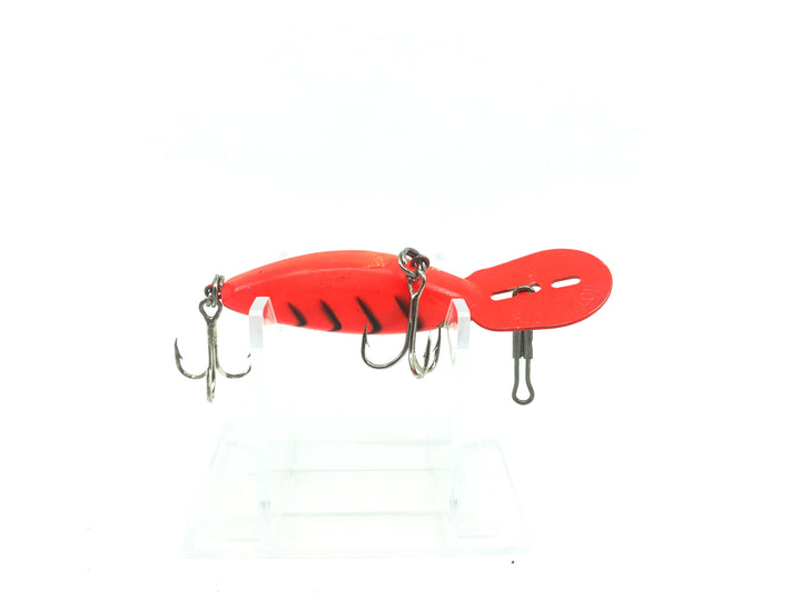 Storm Thin Fin Hot 'N Tot, H Series, H90 Fluorescent Red/Black Herring Bone Color