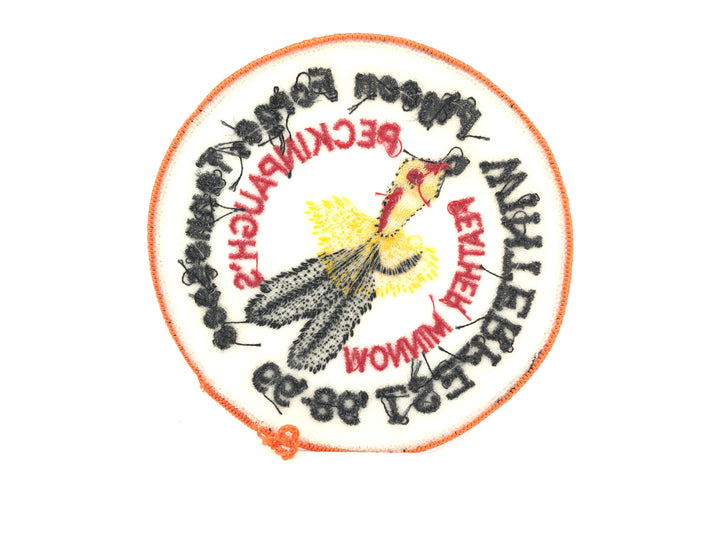 NFLCC Pigeon Forge Tennessee Peckinpaugh's Feather Minnow Winterfest 1998-99 Patch