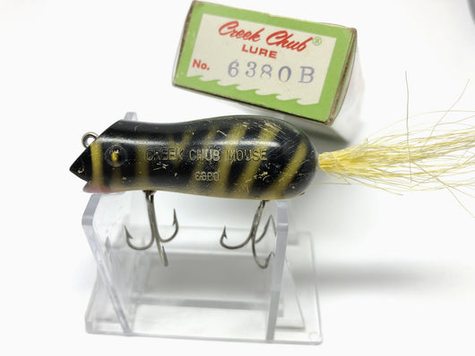 Creek Chub Vintage 6380 B Mouse in Tiger Stripe New in Box – My