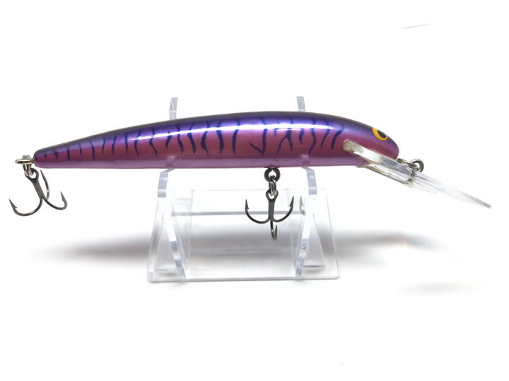 Bagley Bang O Lure Deep Diving 4 BLDD4-BP Purple Tiger Stripe Color New in Box OLD STOCK