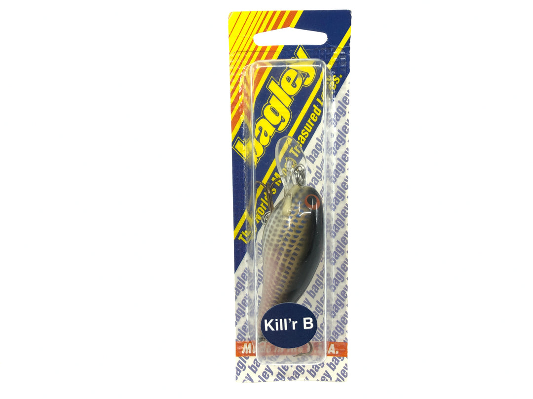 Bagley Kill'r B2 KB2-NP4 Nile Perch on White Color New on Card Old Stock