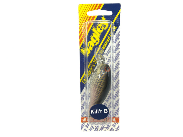 Bagley Kill'r B2 KB2-NP4 Nile Perch on White Color New on Card Old Stock