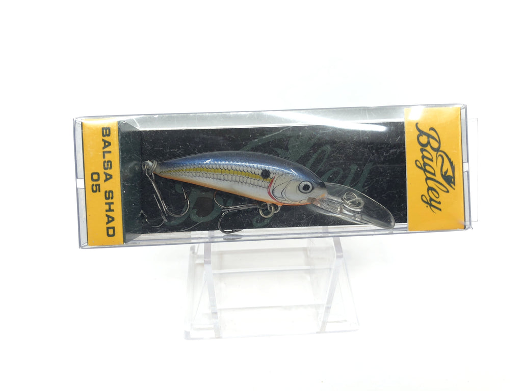 Bagley Balsa Shad 05 BS05-SSD Silver Shad Color New in Box OLD STOCK2 ...