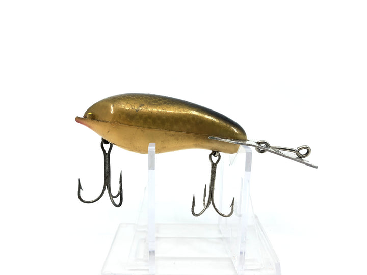 Arbogast Mud Bug Gold Scale Black Back Color