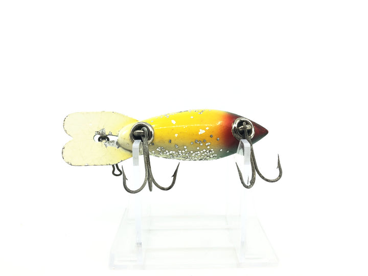 Bomber 400 Series 470 Silver Black Back Yellow Belly Silver Sparkle Color