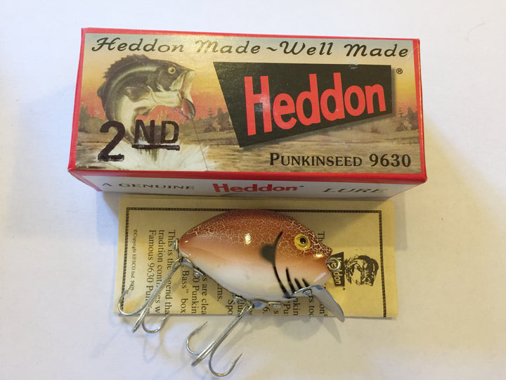 Heddon 9630 Punkinseed WBR New in Box