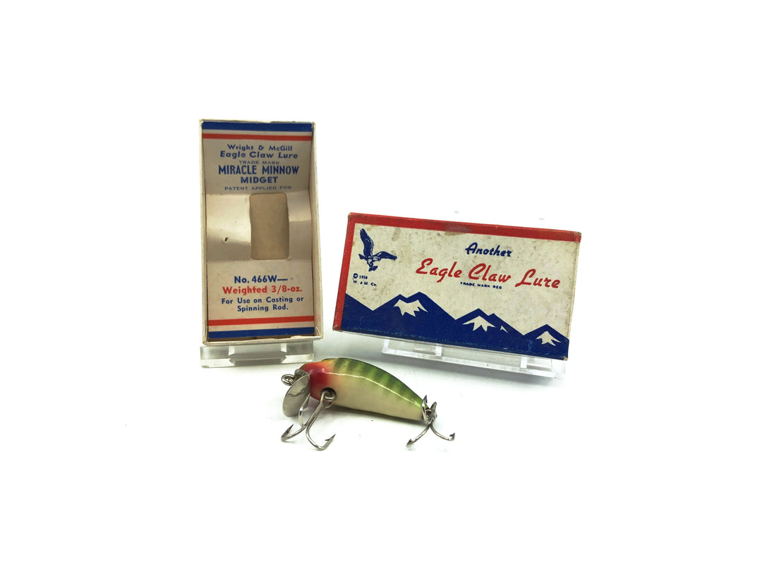 Eagle Claw Miracle Minnow Midget Lure, Pike Color with Box by Wright & McGill