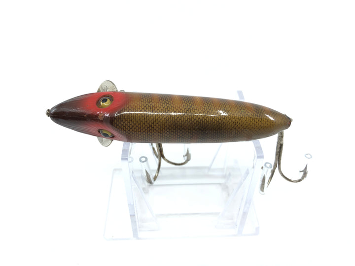 Heddon Baby Vamp 7409R Natural Scale Glass Eyes