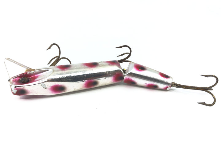 Wiley 6 1/2" Jointed Musky King Jr. in Silver Strawberry Color