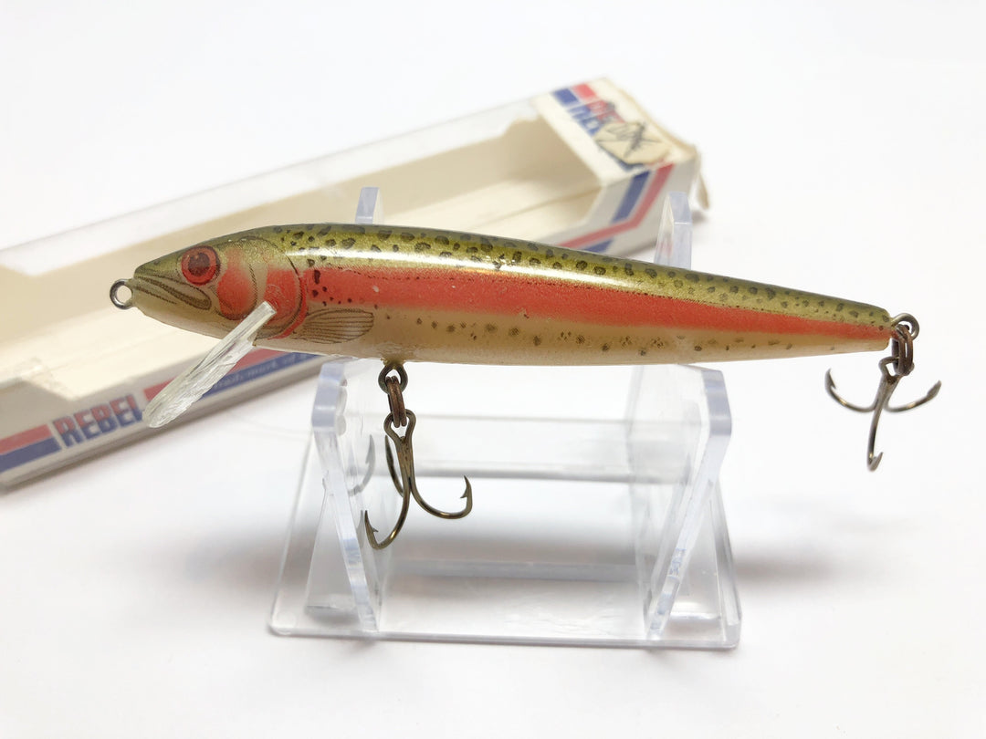 Rebel Naturalized Rainbow Trout Lure in Box