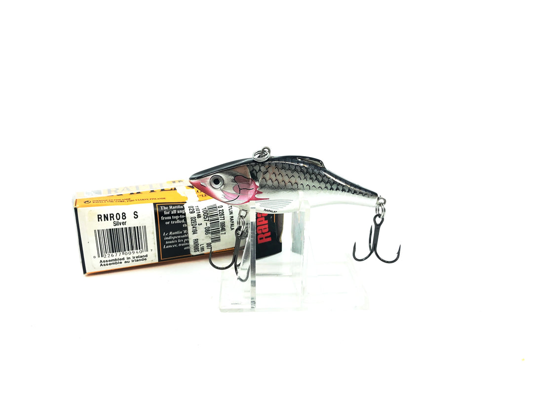 Rapala Rattlin' Rap RNR-7 S Silver Color New in Box Old Stock