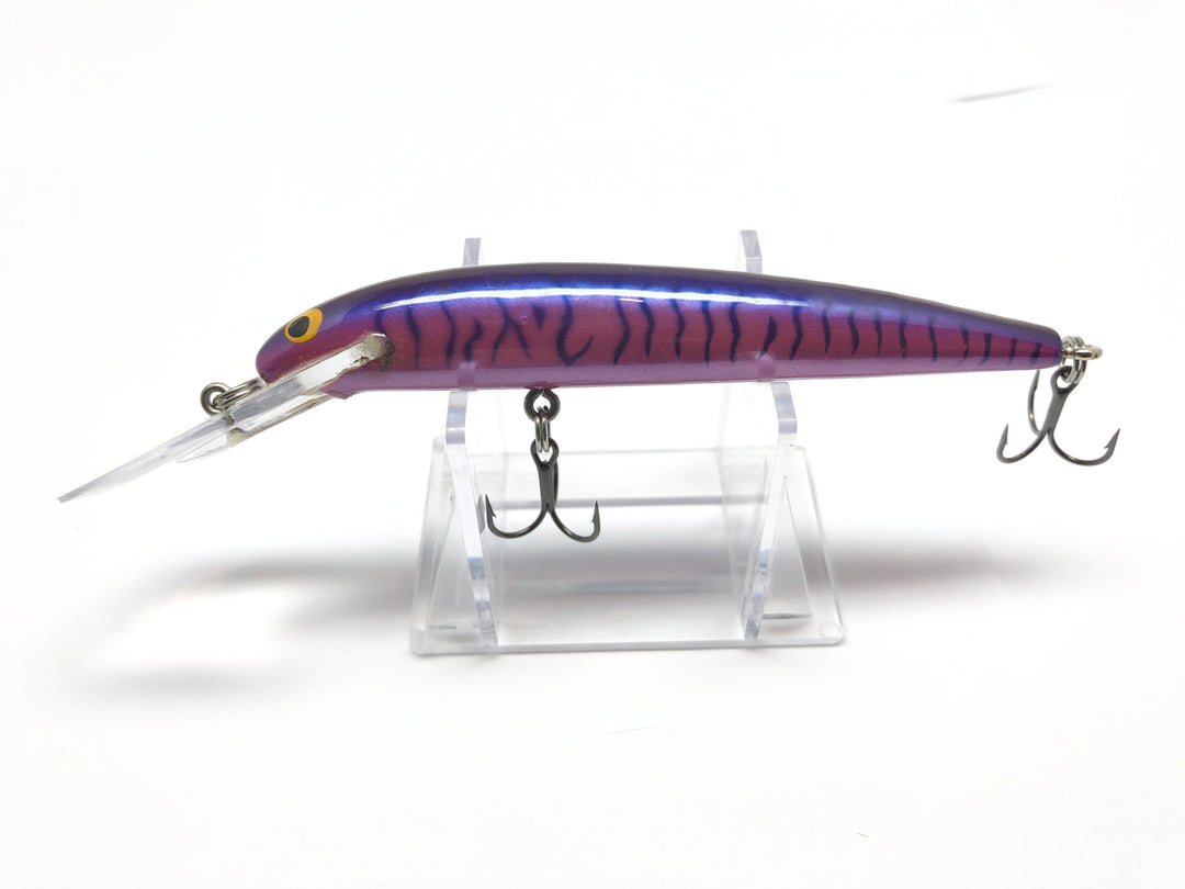 Bagley Bang O Lure Deep Diving 4 BLDD4-BP Purple Tiger Stripe Color New in Box OLD STOCK