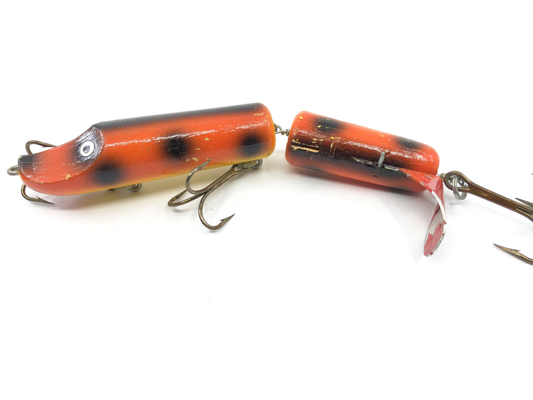 Hi-Fin Teasertail Musky Lure in Orange and Black Color