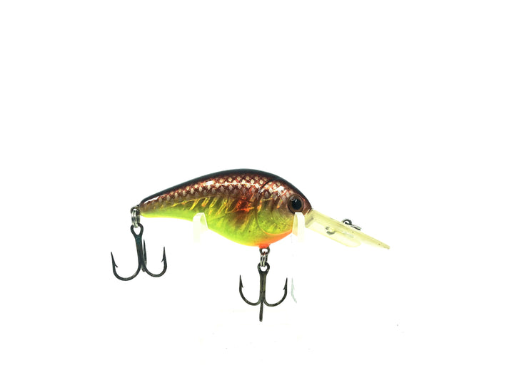 Bass Pro XPS Floating Crankbait Gold/White Scale/Chartreuse Color