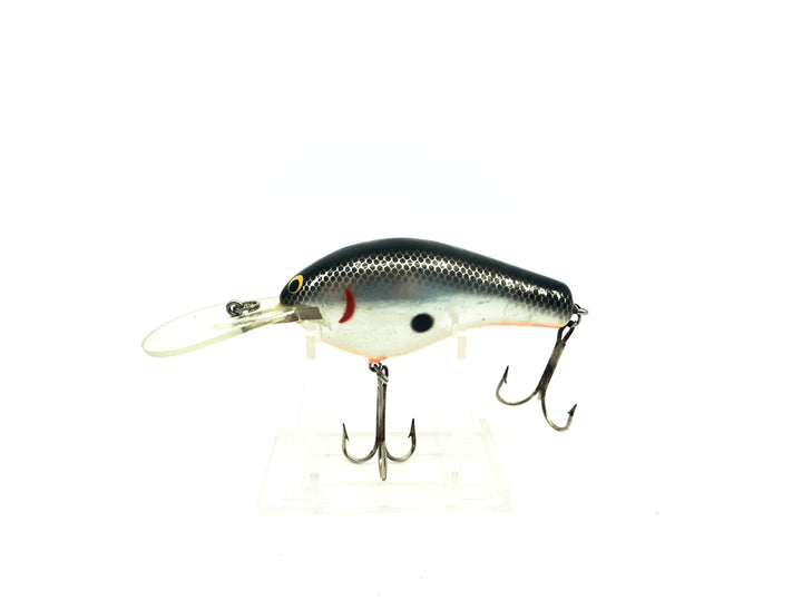 Bagley Diving B3 DB3-04 Black on White Shad Color