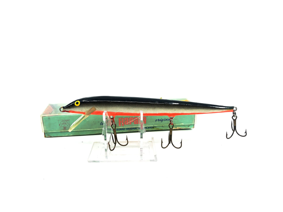 Rapala Original Floater F-18 S Silver/Orange Painted Belly Color in Box