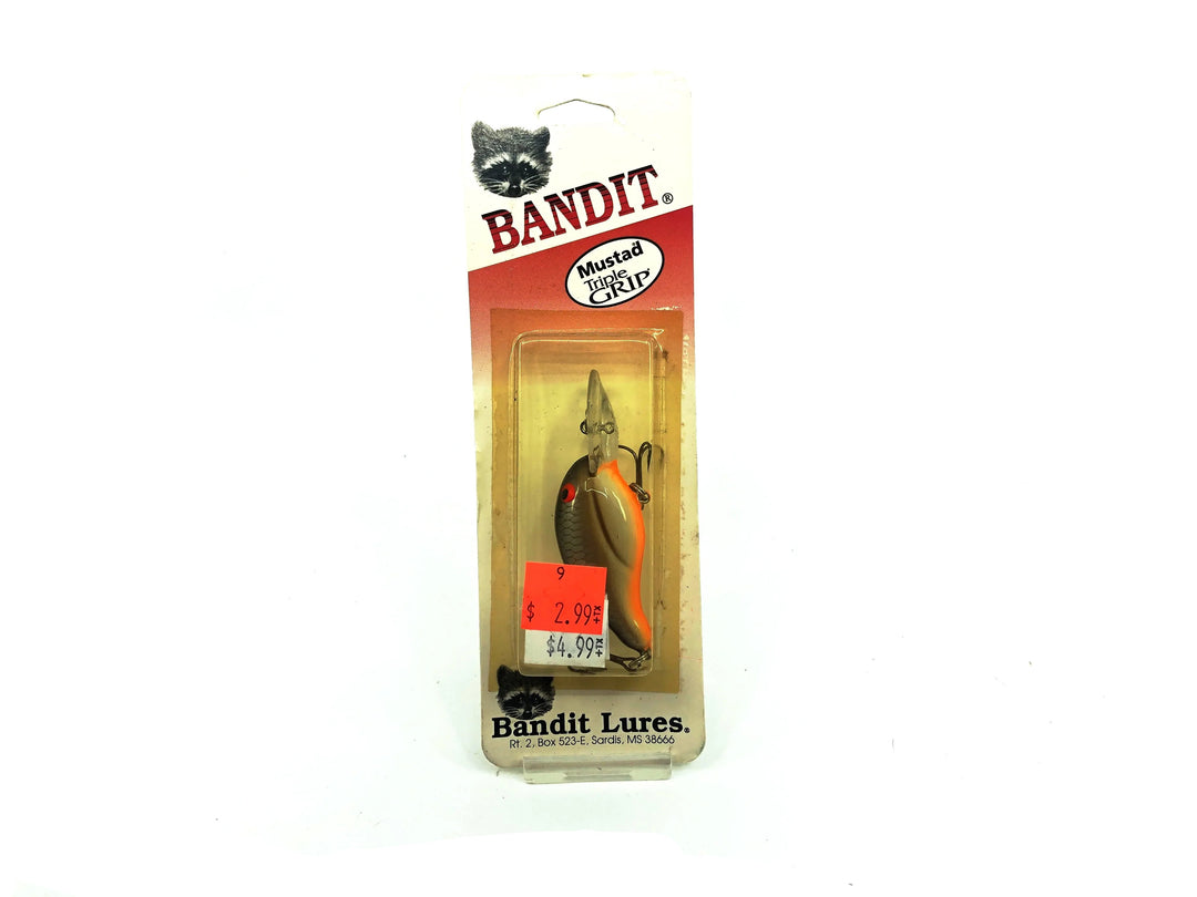 Bandit 200 Series Hot Chocolate 221 Mustad Triple Grip on Card New Old Stock