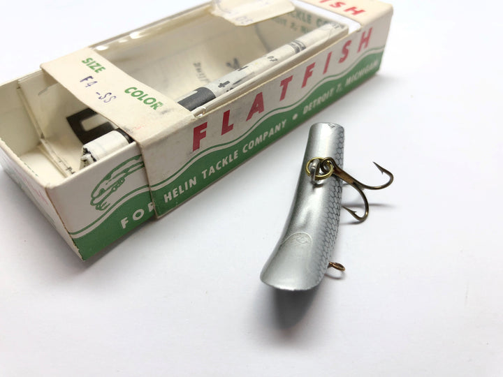 Helin Fly-Rod Flatfish F4 SS Silver Scale Color New in Box