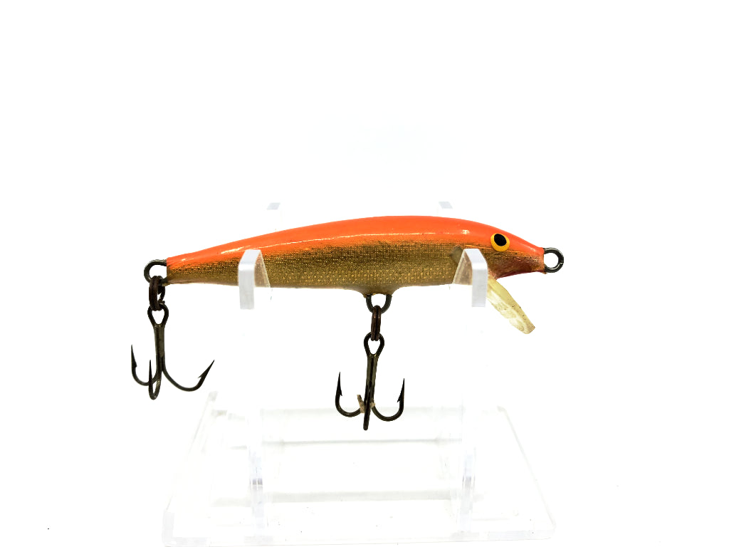 Rapala Floating Minnow F07 GFR Gold Fluorescent Red