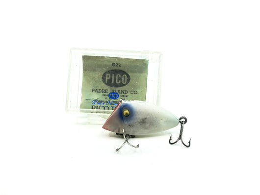 PICO Perch with Box and Insert, White/Blue Eyes Color – My Bait