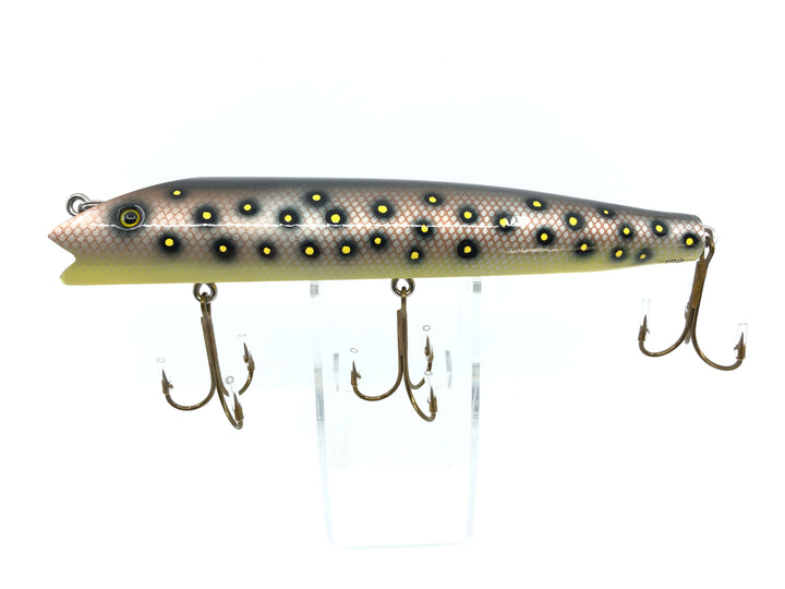 Chautauqua Custom Musky Darter Minnow in Spotted Chub Color