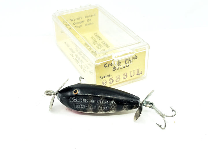 Creek Chub 9500 Ultra Lite Injured Minnow 9533 UL Black Scale Color with Box