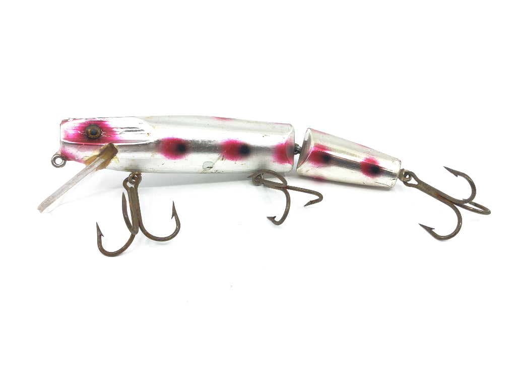 Wiley 6 1/2" Jointed Musky King Jr. in Silver Strawberry Color