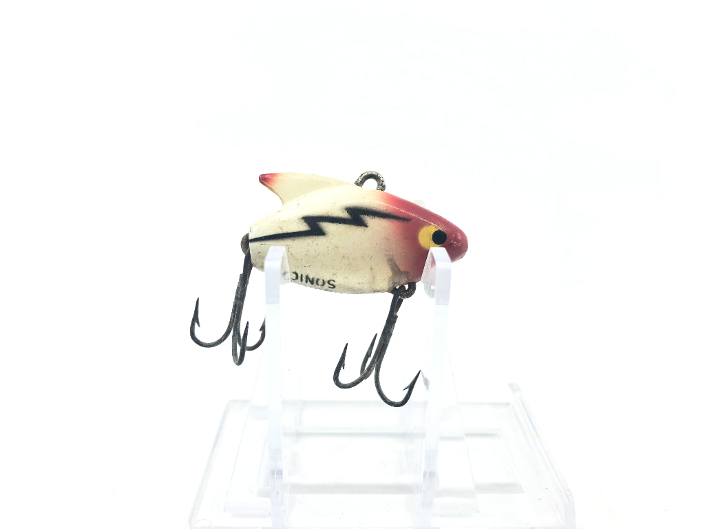 Heddon Sonic 385 RH Red Head White Body Color