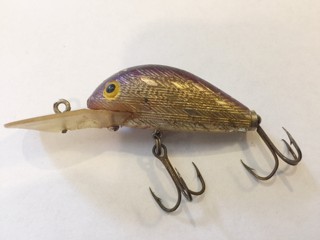 Rebel Vintage Tiny Diving Bait Purple foil