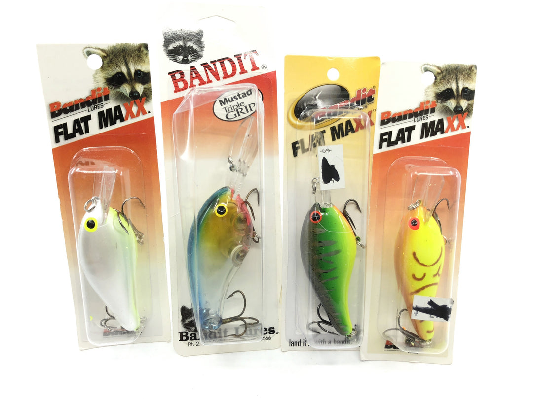 Bandit Flat Maxx Lot of 4 New on Card Lot 2