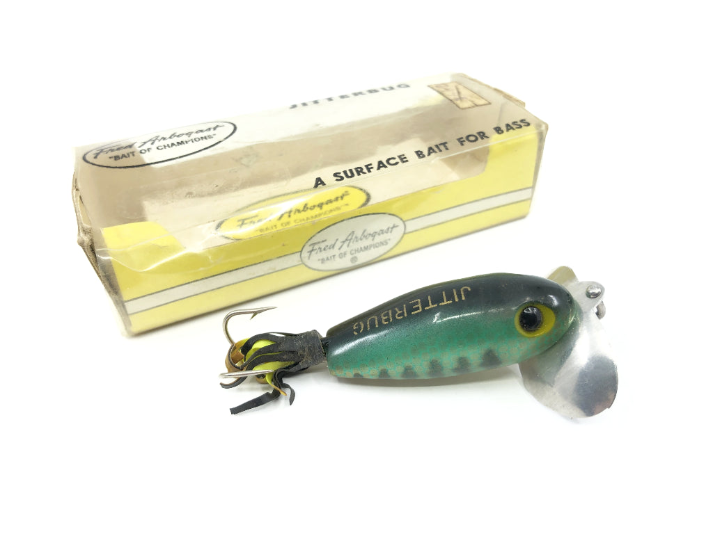 Arbogast Weedless Jitterbug Bass 132 Color with Box