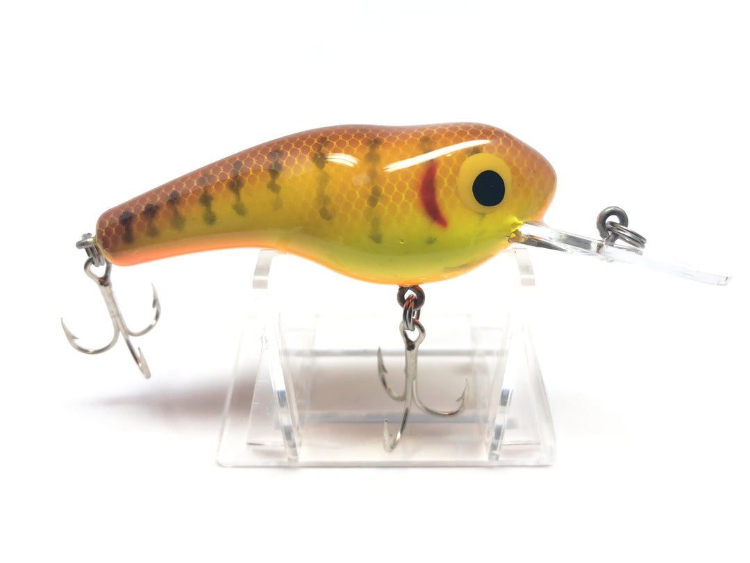 Bagley Diving ET3 DC9 Dark Crayfish on Chartreuse Color