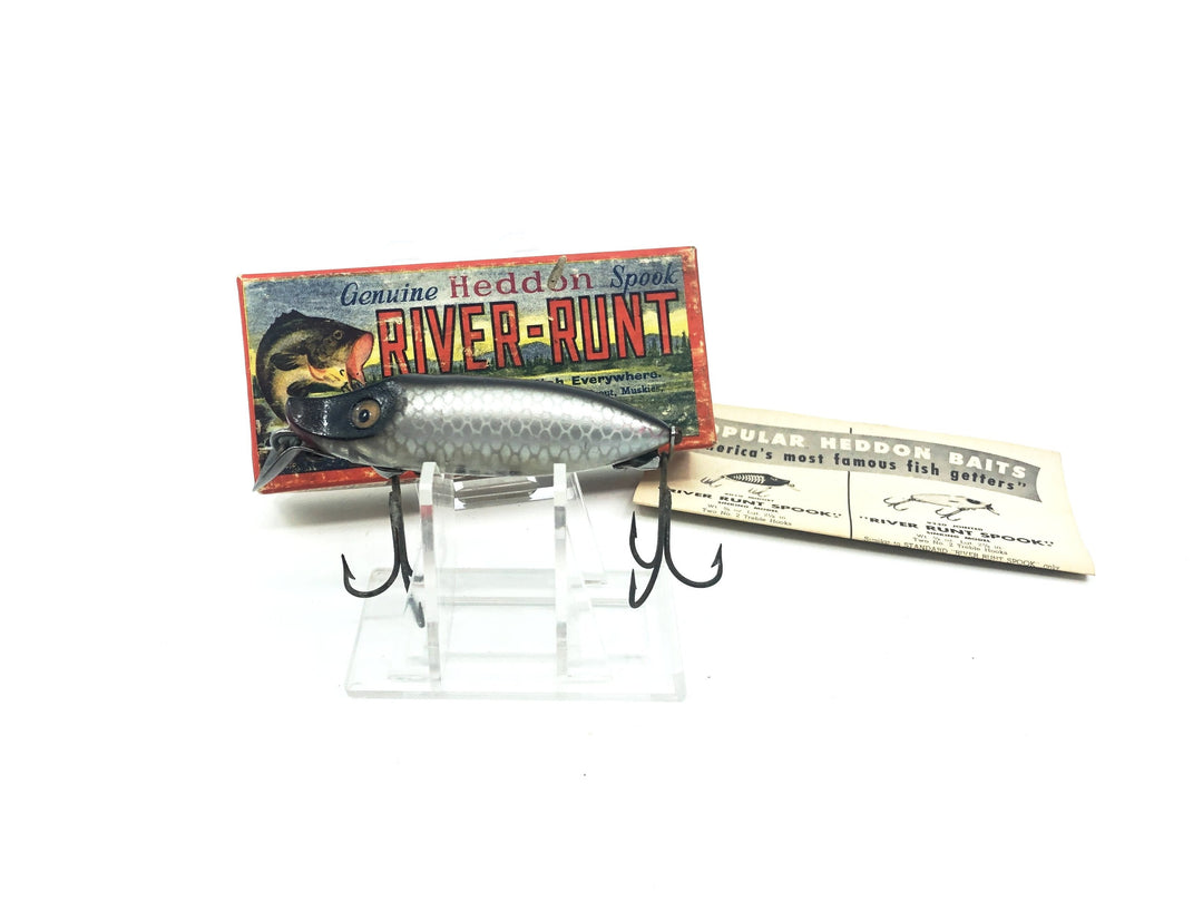 Heddon River Runt Spook Floater 9400-P Shiner Color with Early Box