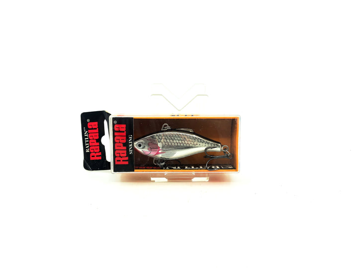 Rapala Rattlin' Rap RNR-5 S Silver Color New in Box Old Stock