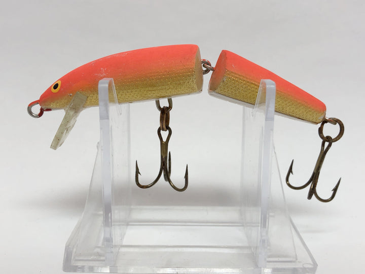 Rapala J9 Jointed Minnow Fluorescent Pink and Gold