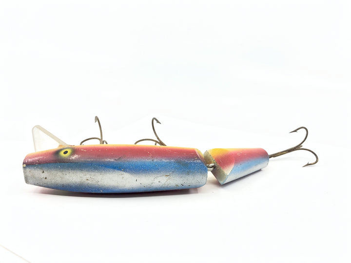 Wiley Jointed 6 1/2" Musky Killer in Rainbow Color