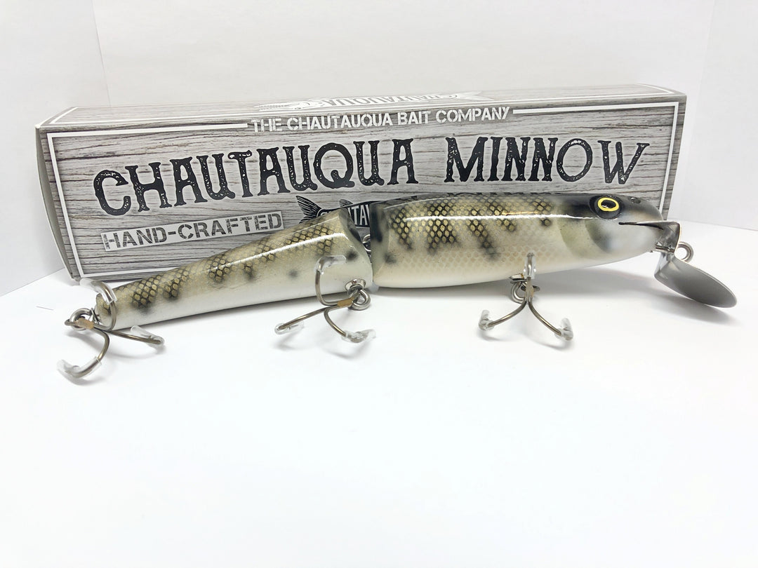 Jointed Chautauqua 8" Minnow Musky Lure Special Order Color "HD Sucker"