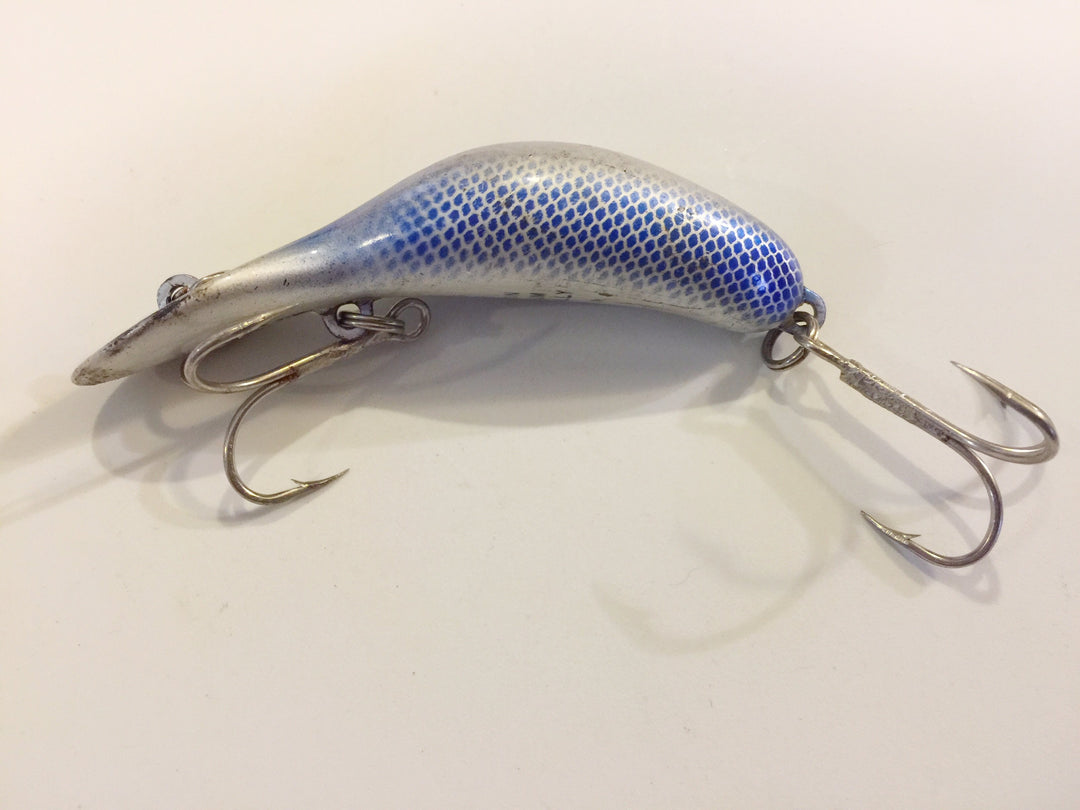 Heddon Magnum Tadpolly Blue Scales with Silver