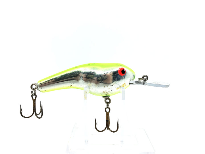 Bagley Ken Craft ET3 Metallic Silver/Fluorescent Green Back and Belly