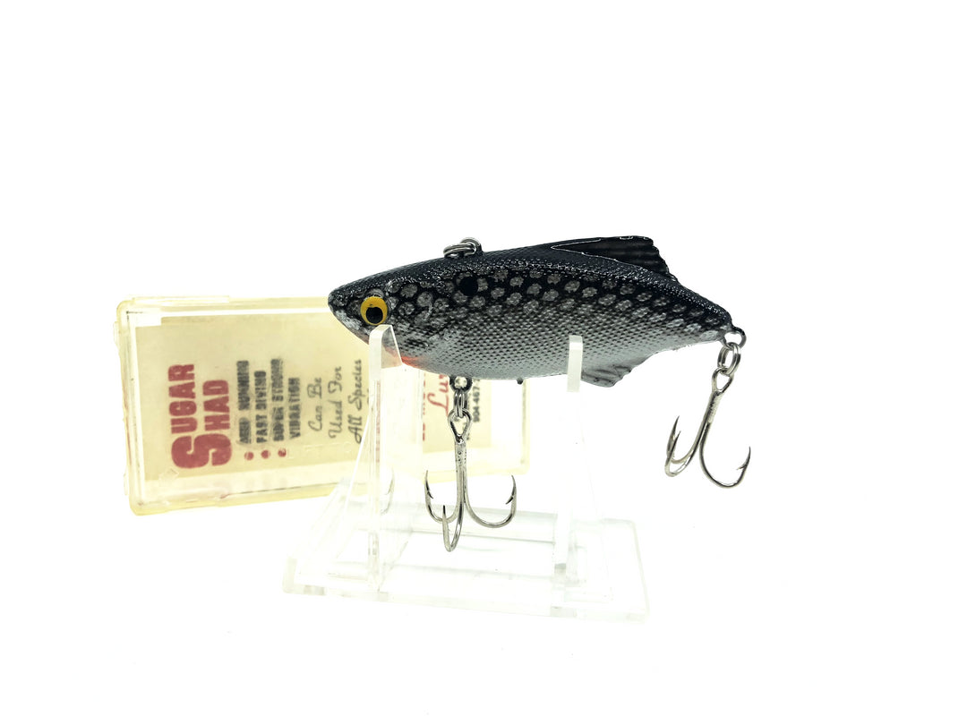 Ed Moore Sugar Shad Black/Silver Color New in Box