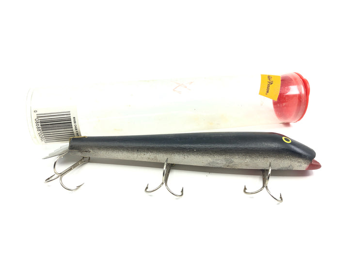 Vintage Bobbie Bait Musky Lure in Tube Black and White Color