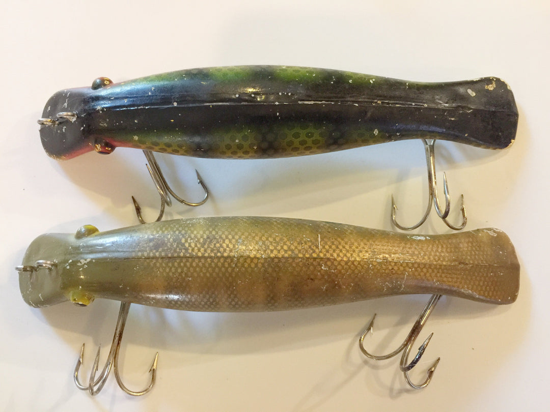 Homer Le Blanc Swim Whizz or Believer Drifter Lures Lot of Two