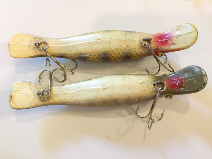 Homer Le Blanc Swim Whizz or Believer Drifter Lures Lot of Two