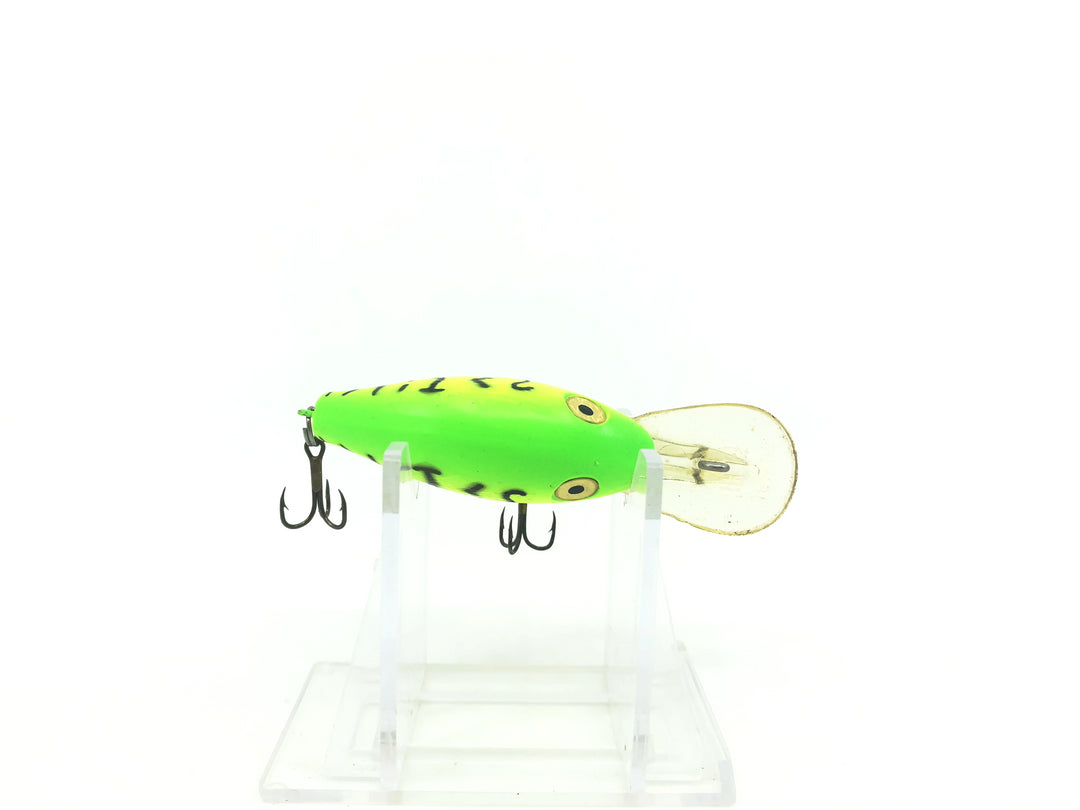 Rebel Deep Wee-R Chartreuse/Green Color with Rebel Humpy Lip