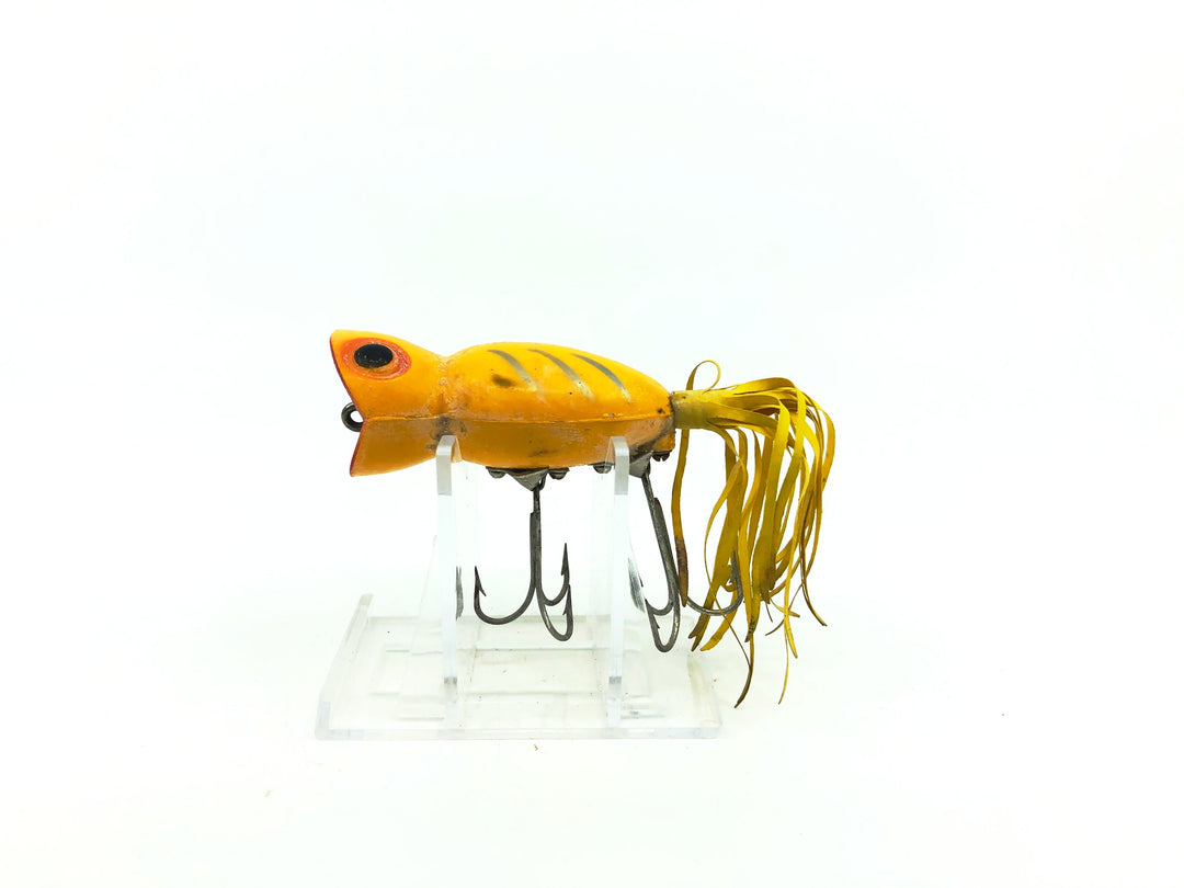 Arbogast Hula Popper Yellow Color