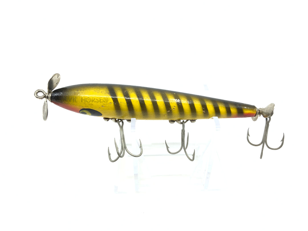 Smithwick Devils Horse Yellow with Black Ribs Lure