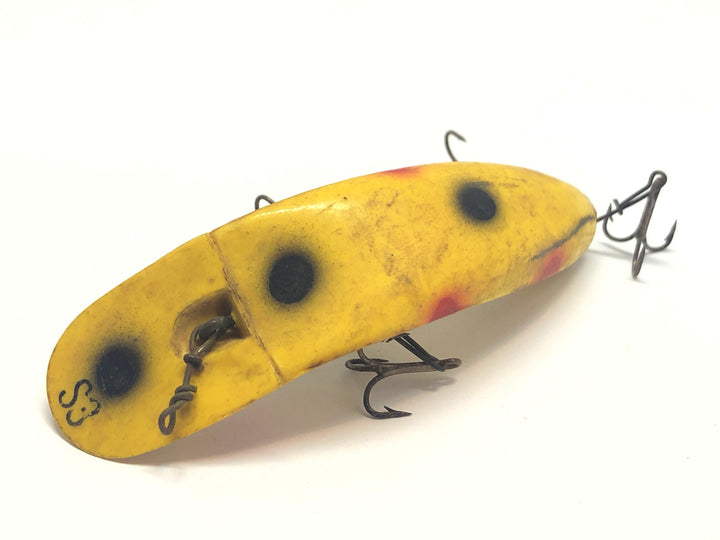 Helin Flatfish S3 Yellow with Black and Red Spots